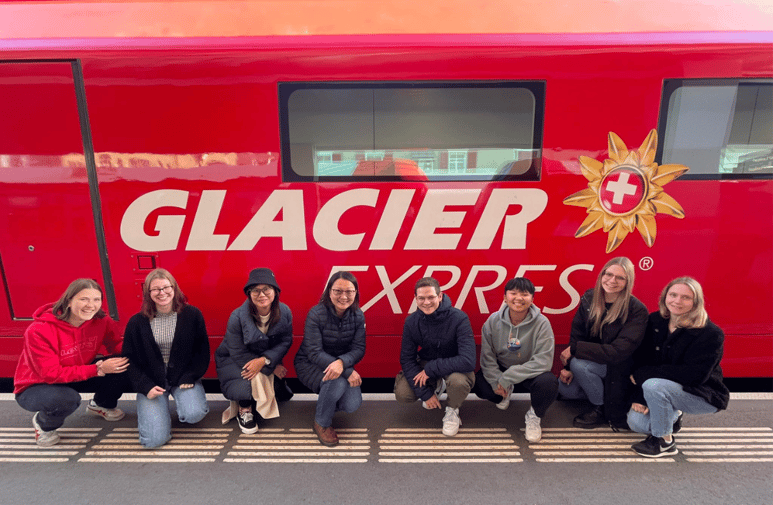 Glacier Express Gruppenbild