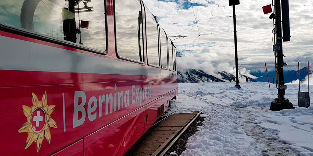 Bernina Express winterliche Kurzreise nach Poschiavo